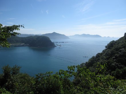 七ッ島展望所からの景色