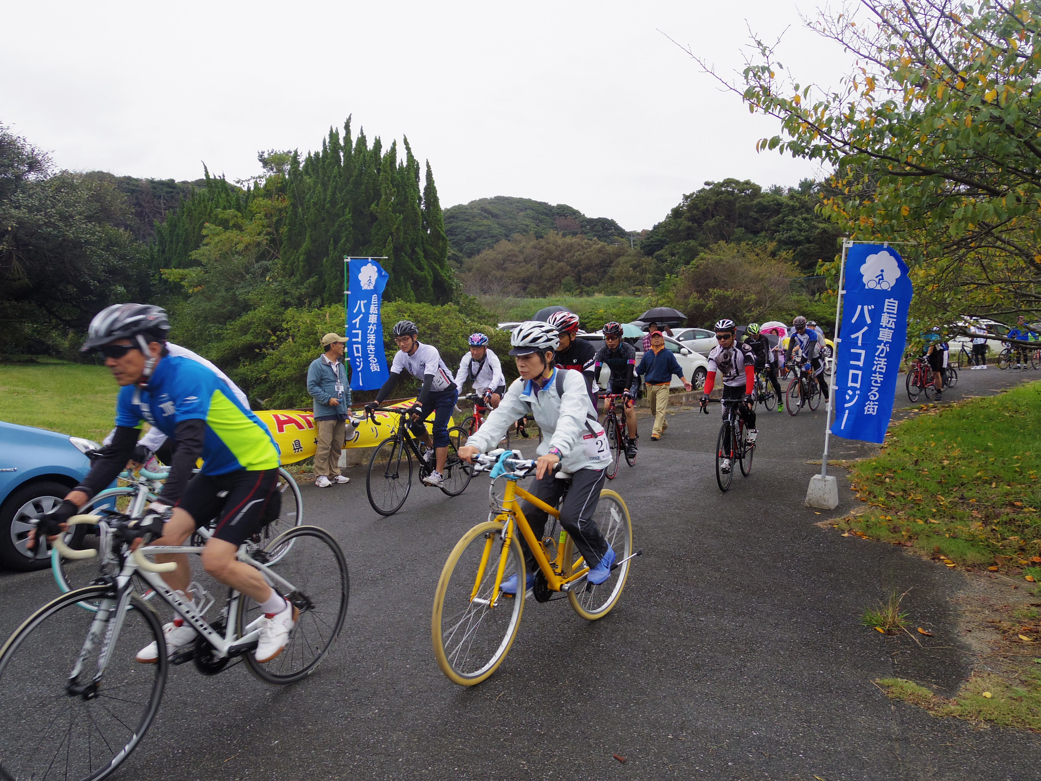 志賀島チャレンジサイクリング大会コース サイクリングコース サイクルin九州