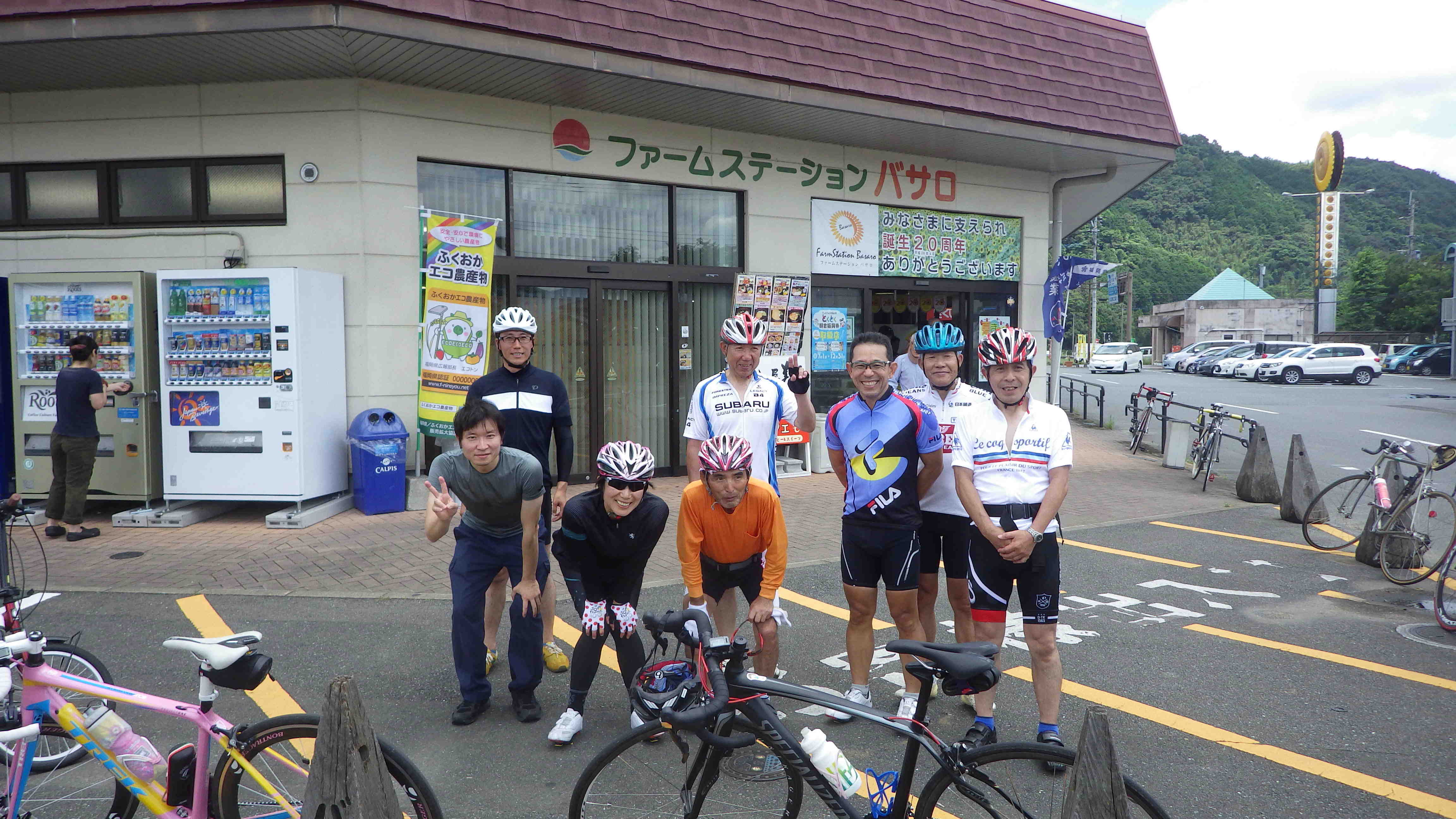 福岡センチュリーランaコース サイクリングコース サイクルin九州