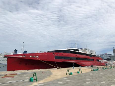 【期間限定】新型高速船「QUEEN BEETLE」に乗って、福岡湾遊覧クルーズ！を体験しました。