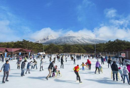 【2024年2月下旬まで】えびの高原屋外アイススケート場
